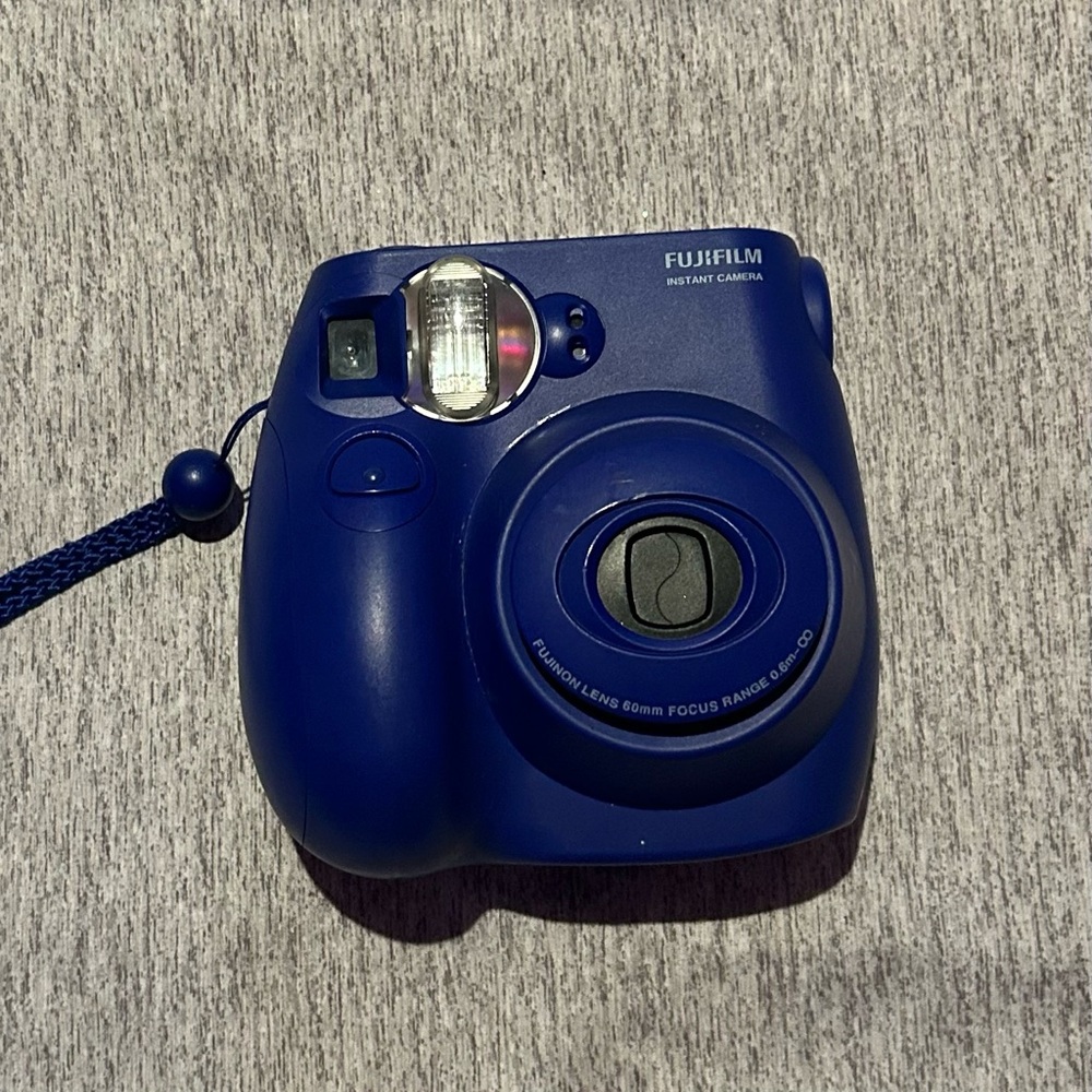 Fujifilm Instax Mini Blue/Purple Instant Camera